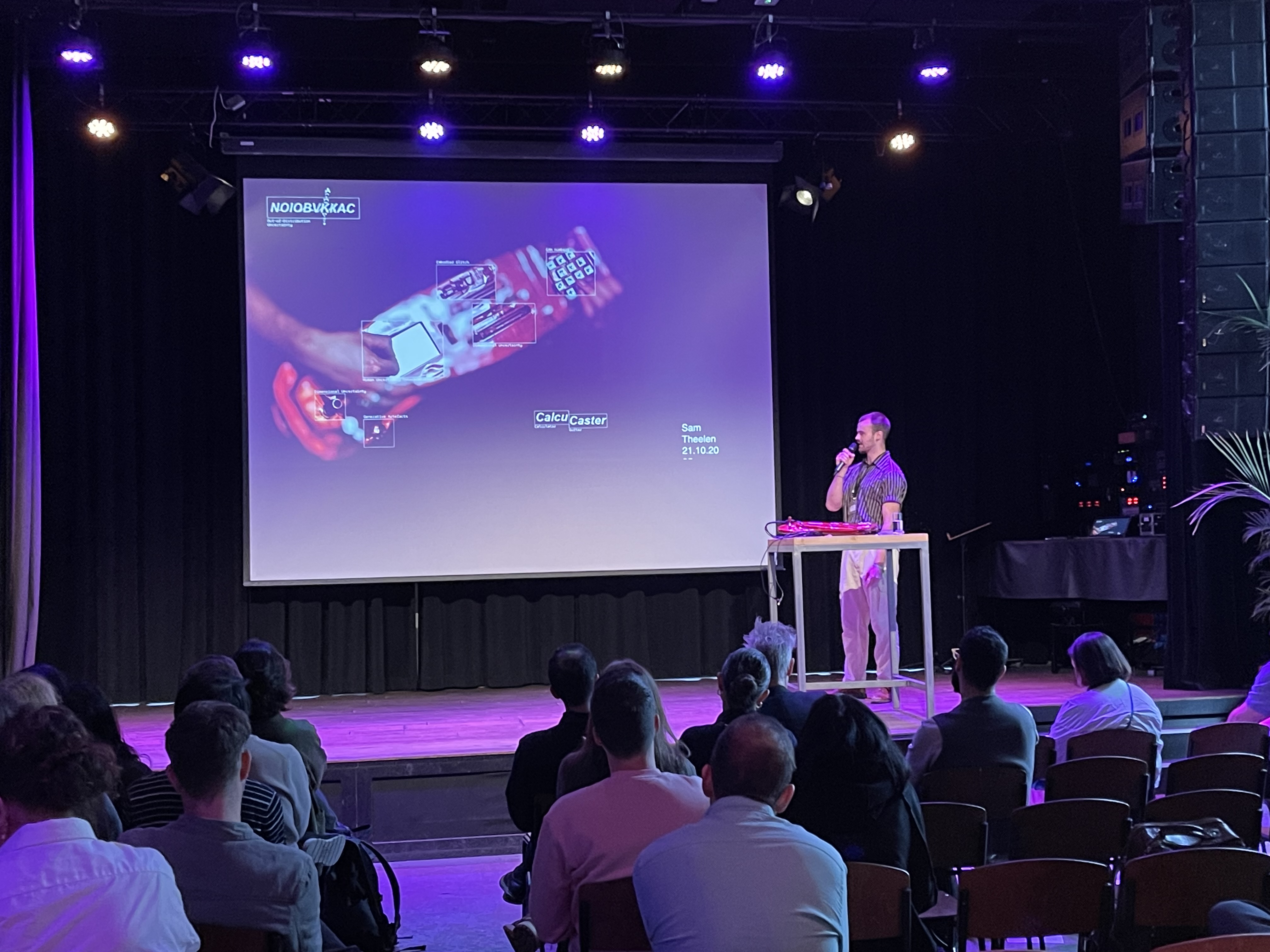 Presenting at AI Symposium